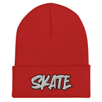 Skate Cuffed Beanie - Skating, Rollerblade, Skater Boy Girl