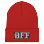 BFF Best Friend Cuffed Beanie - Best Friend Forever Pair Beanie