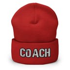 Coach Cuffed Trainer Beanie - Sport Coach Beanie