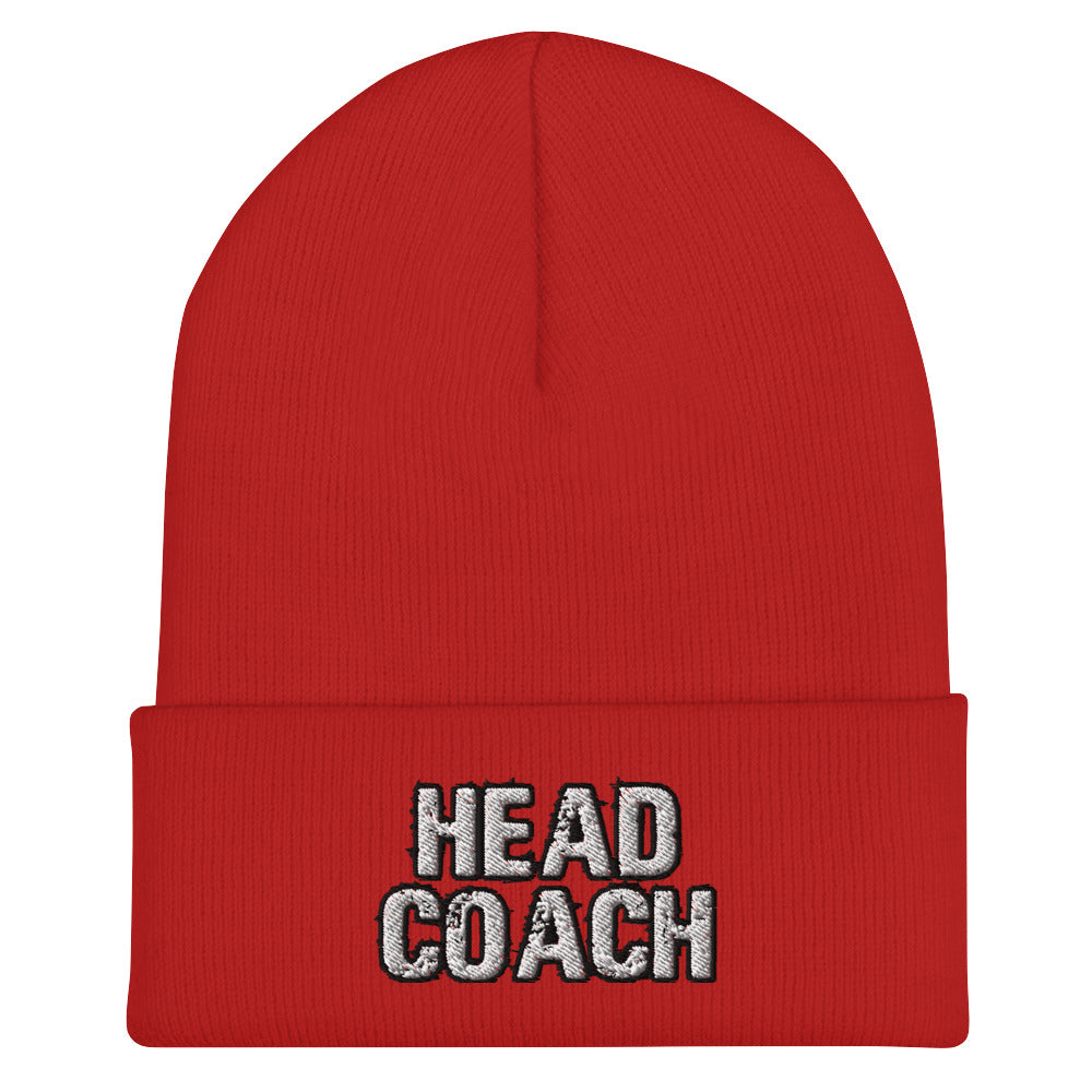 Head Coach Cuffed Trainer Beanie - Sport Head Coach