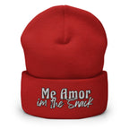 Mi Amor Im the Snack Cuffed Beanie - Funny Statement Beanie