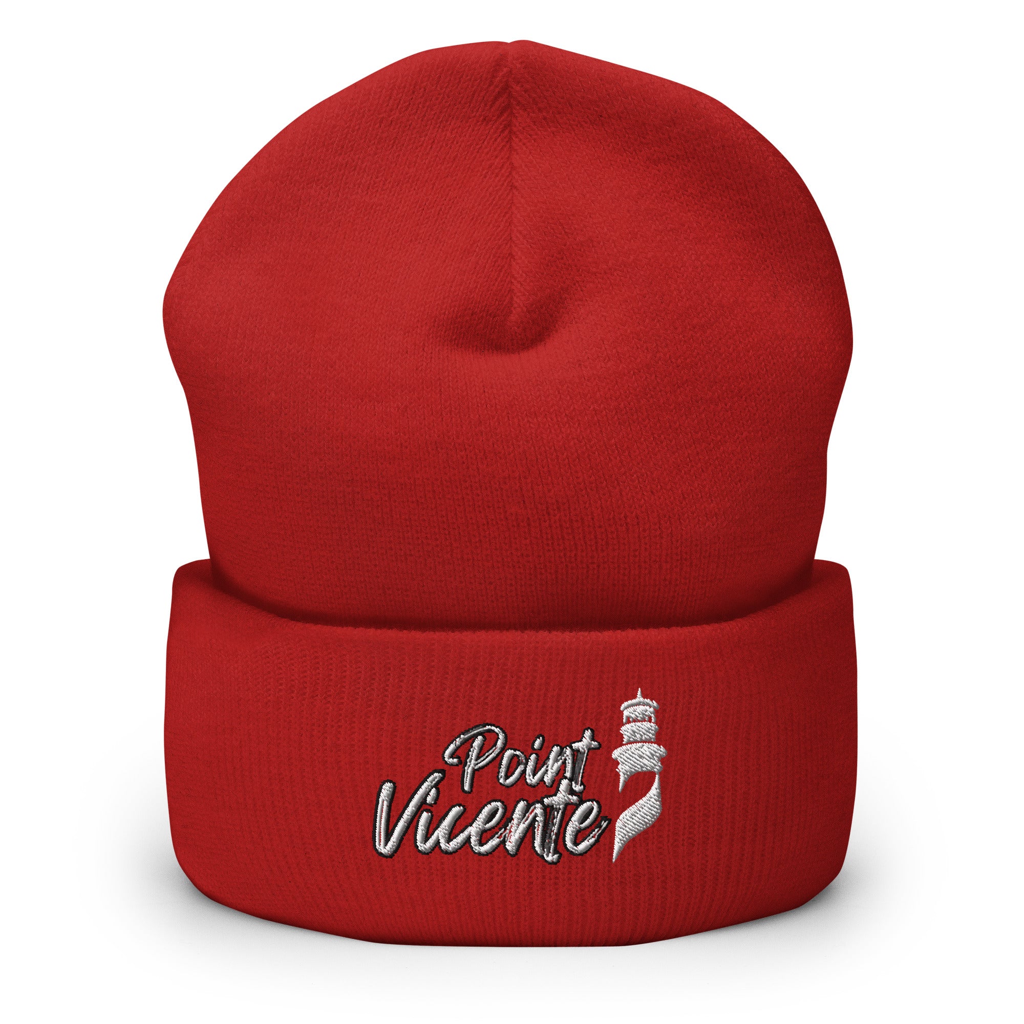 Point Vicente Lighthouse California Cuffed Beanie