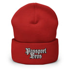Passport Bros Cuffed Beanie - Foreign Woman Hunter