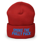 Smoke The Philly Pack Cuffed Beanie - Philadelphia NBA playoffs Basketball