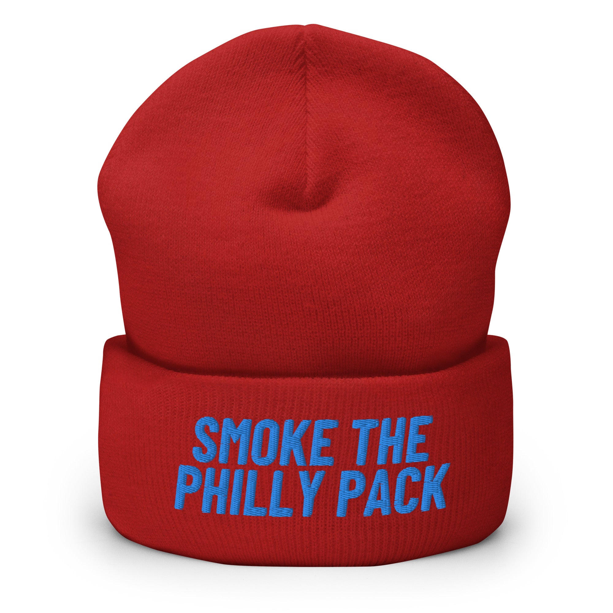 Smoke The Philly Pack Cuffed Beanie - Philadelphia NBA playoffs Basketball