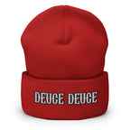 Deuce Deuce Gun Cuffed Beanie - .22 Caliber Gun