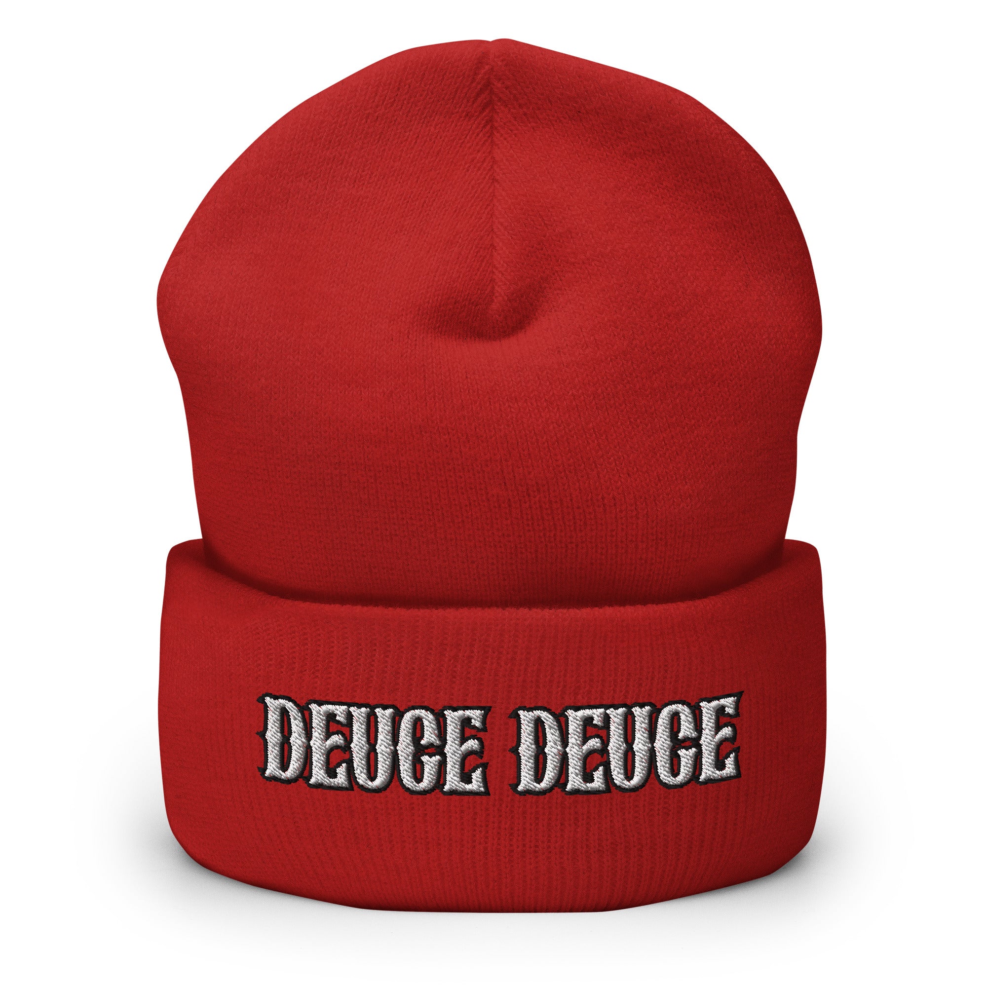Deuce Deuce Gun Cuffed Beanie - .22 Caliber Gun