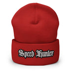 Speed Hunter Cuffed Beanie - Motorsports Statement Beanie