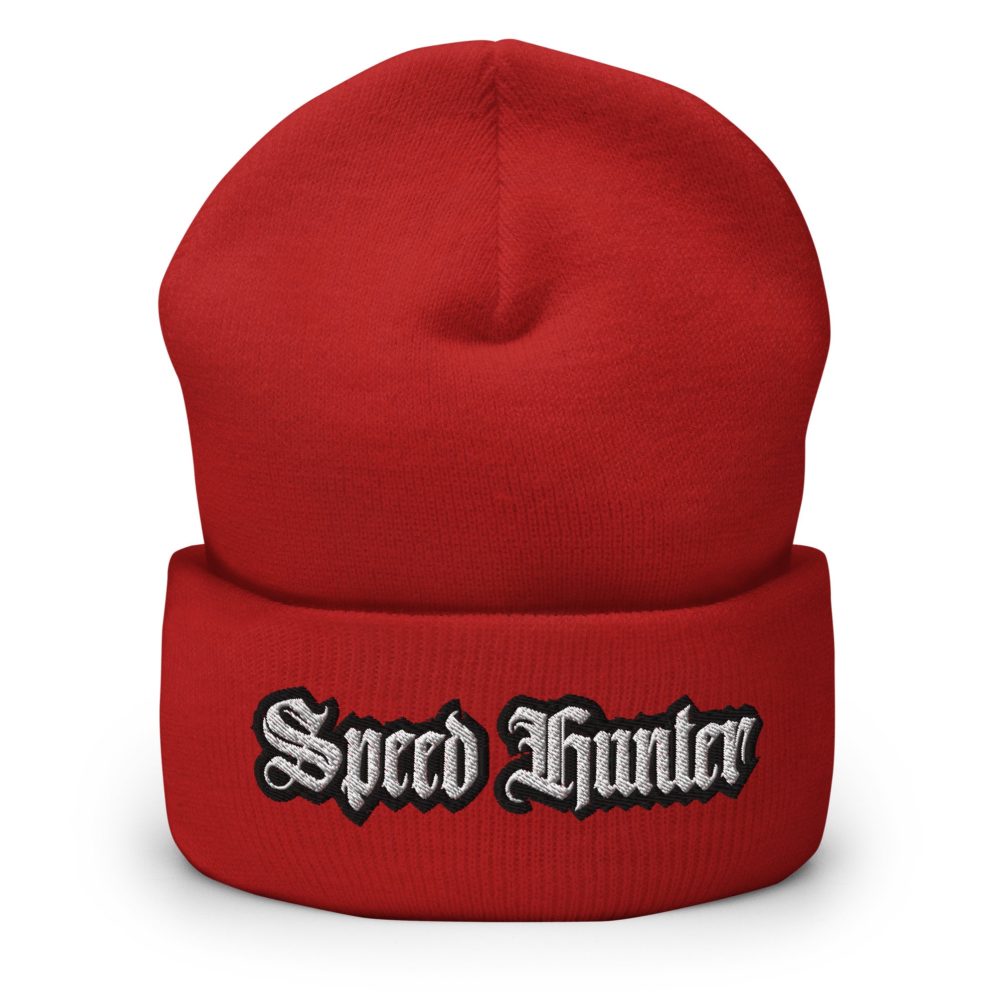 Speed Hunter Cuffed Beanie - Motorsports Statement Beanie