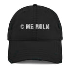 C Me ROLN Distressed Dad Hat - See Me Rolling Cap