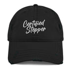 Certified Stepper Distressed Dad Hat - FGE and Juice