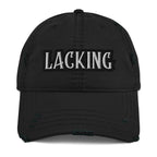 Lacking Statement Distressed Dad Hat - Self-deprecation