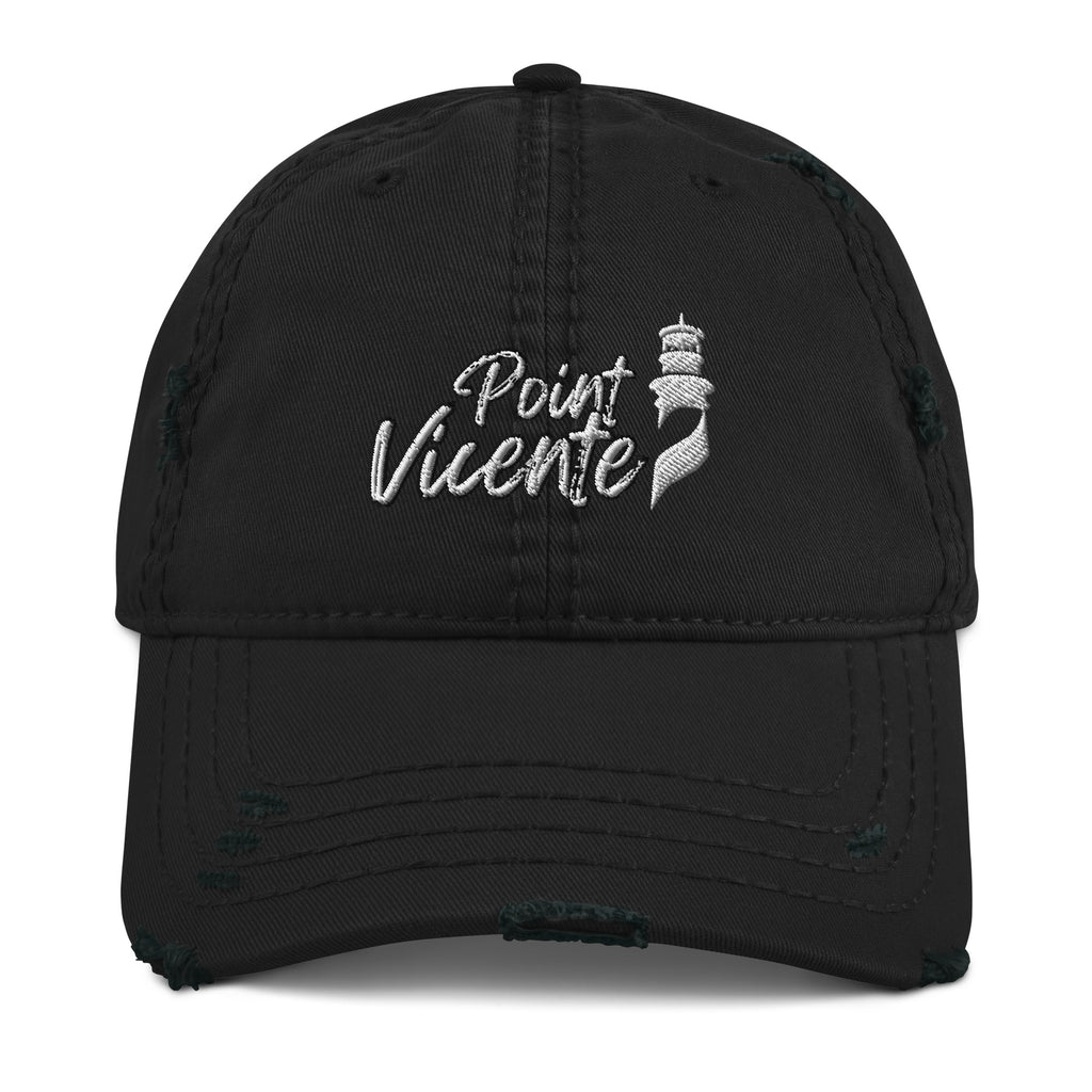 Point Vicente Lighthouse California Distressed Dad Hat