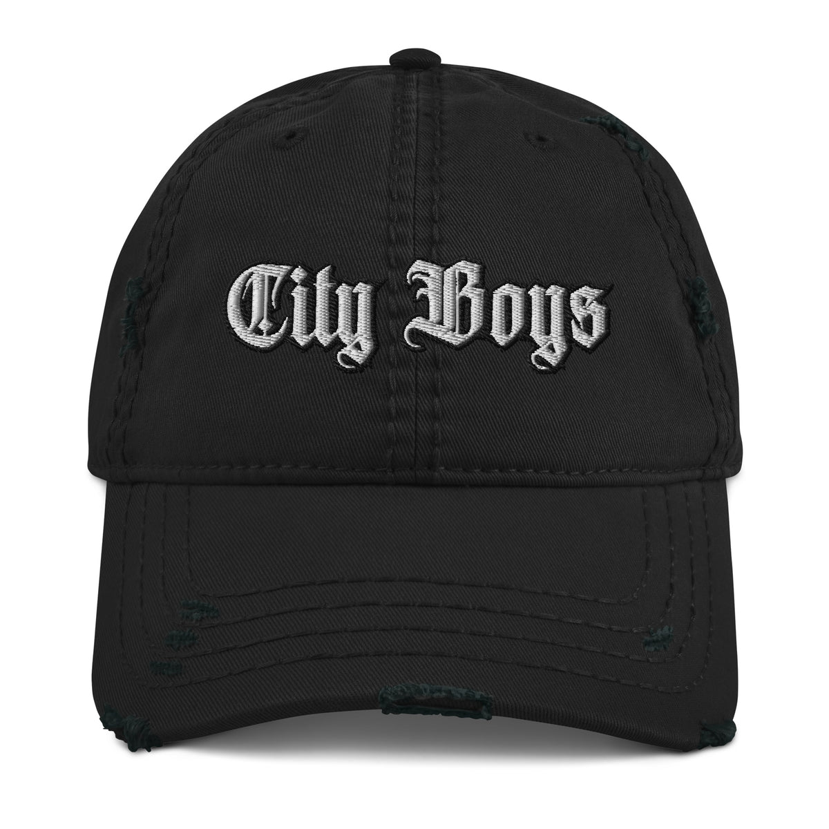 City Boys Distressed Dad Hat - City Gang Urban Bois