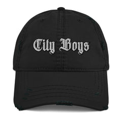 City Boys Distressed Dad Hat - City Gang Urban Bois