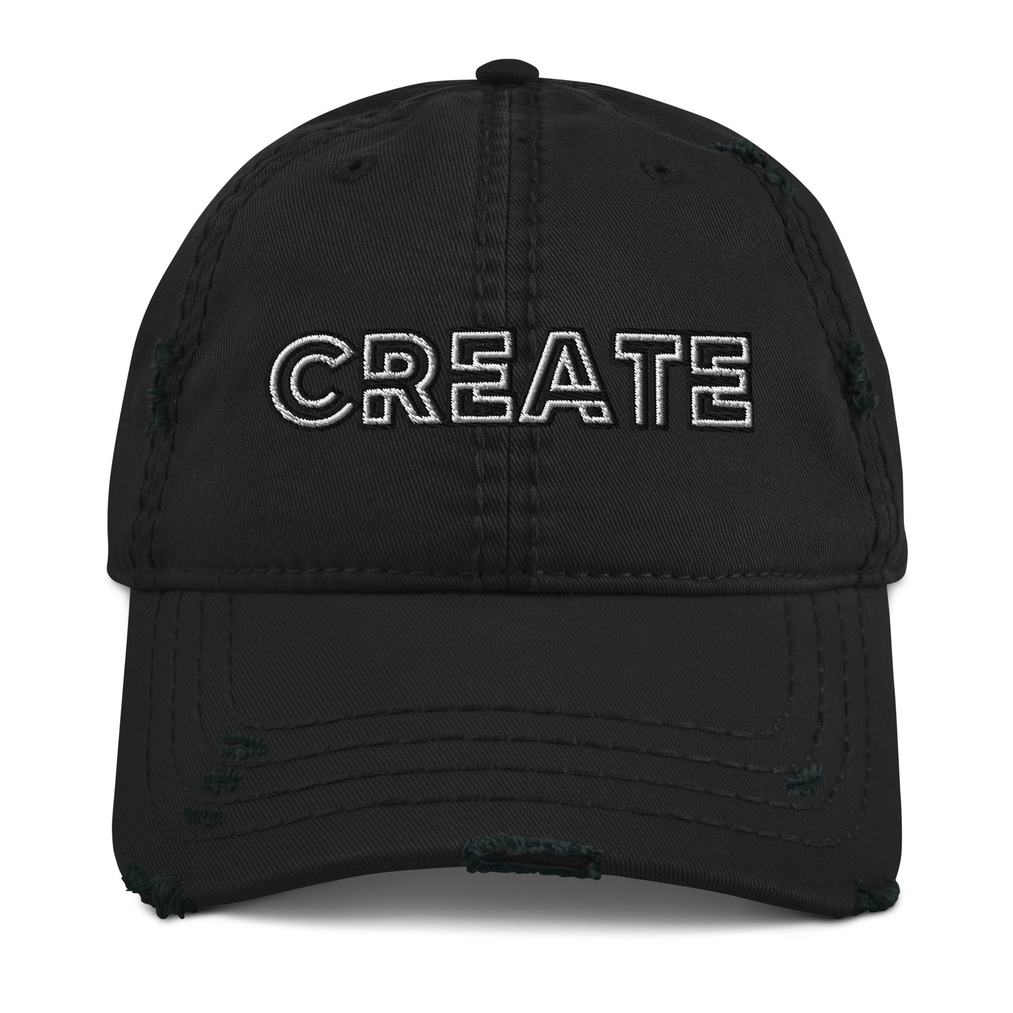 Create Distressed Dad Hat - Artist, Creation, Art, Music