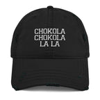 Chokola Chokola La La Distressed Dad Hat - Alan Cave