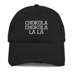 Chokola Chokola La La Distressed Dad Hat - Alan Cave