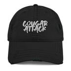 Cougar Attack Distressed Dad Hat - MILF Cougar