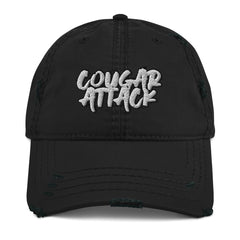 Cougar Attack Distressed Dad Hat - MILF Cougar