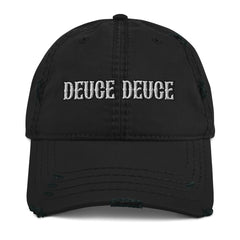 Deuce Deuce Gun Distressed Dad Hat - .22 Caliber
