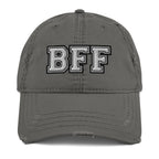 BFF Best Friends Distressed Hat - Best Friends Pair Hat