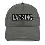 Lacking Statement Distressed Dad Hat - Self-deprecation