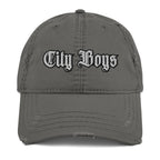 City Boys Distressed Dad Hat - City Gang Urban Bois