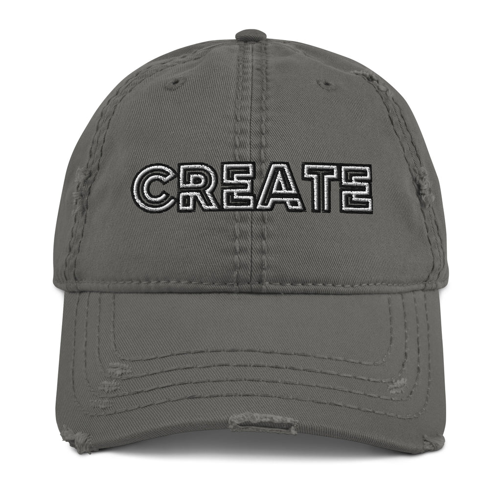 Create Distressed Dad Hat - Artist, Creation, Art, Music