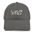 Cougar Attack Distressed Dad Hat - MILF Cougar