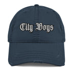 City Boys Distressed Dad Hat - City Gang Urban Bois