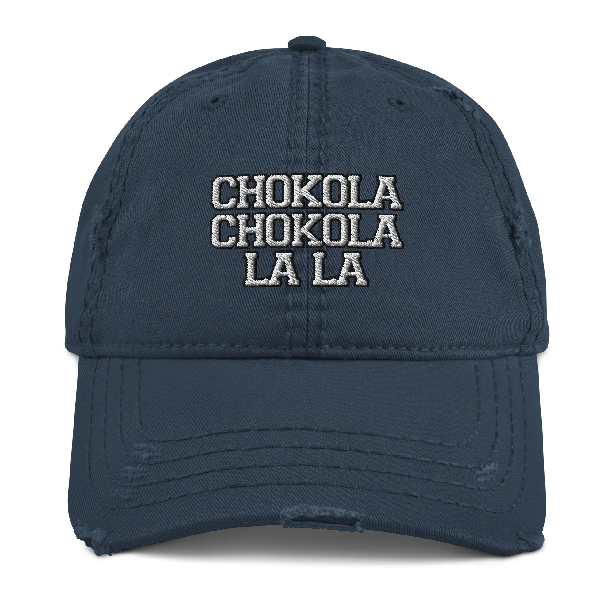 Chokola Chokola La La Distressed Dad Hat - Alan Cave