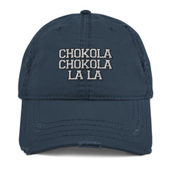 Chokola Chokola La La Distressed Dad Hat - Alan Cave