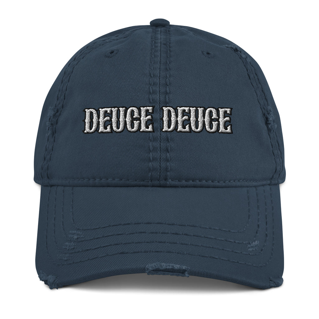 Deuce Deuce Gun Distressed Dad Hat - .22 Caliber